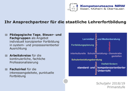 Flyer 2018/19- Primarstufe