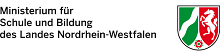 Logo des Ministeriums für Schule und Bildung in NRW